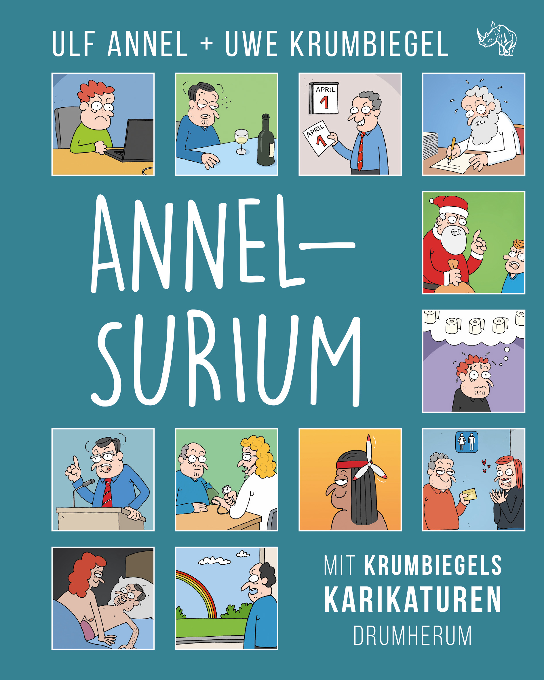 Buchcover Annelsurium von Ulf Annel und Uwe Krumbiegel